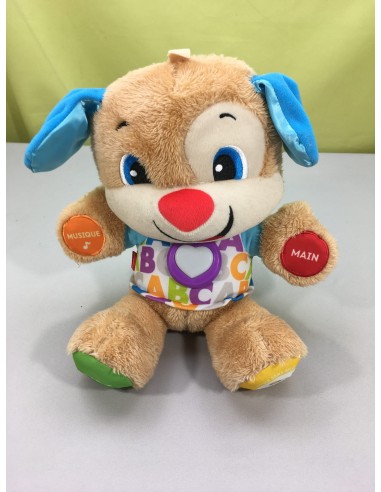 Peluche interactive Puppy éveil progressif, lettres livraison gratuite