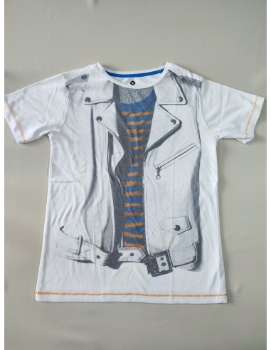 T-shirt m.c blanc perfecto 50-70% off 