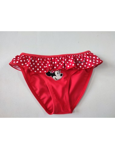 Culotte de maillot rouge Minnie Mouse les ctes