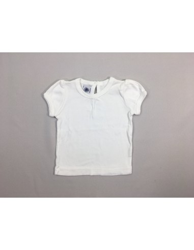 T-shirt m.c blanc soldes