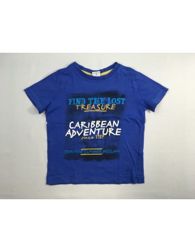 T-shirt m.c bleu treasure chez Cornerstreet bien 