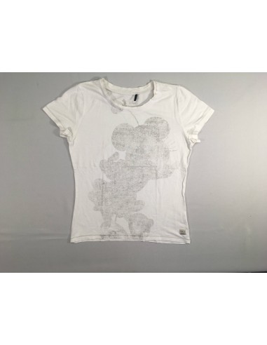 T-shirt m.c blanc Mickey Pour