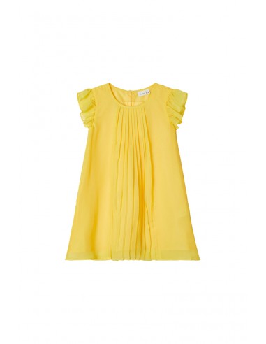 Robe volantée Jaune pour bénéficier 