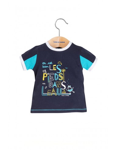 T-shirt - Bleu marine ouvre sa boutique