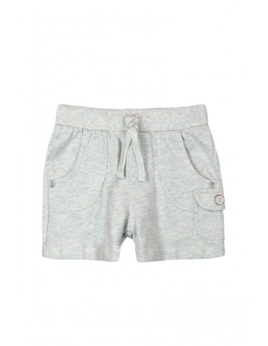 Short Gris clair chiné Voir les baskets