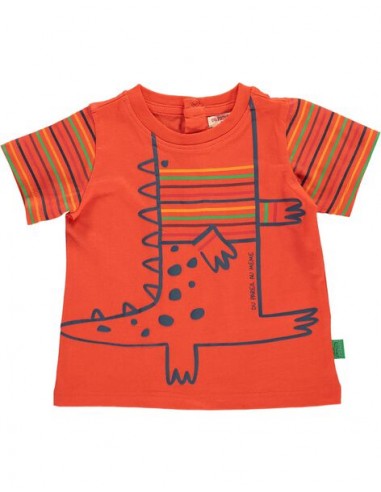 T-shirt orange pas chere