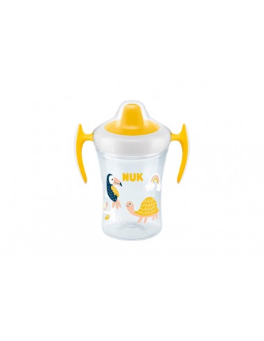 Tasse d'apprentissage,Trainer Cup Jaune/Blanc de NUK : 6mois et + en linge